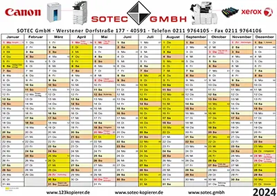 SOTEC Kalender